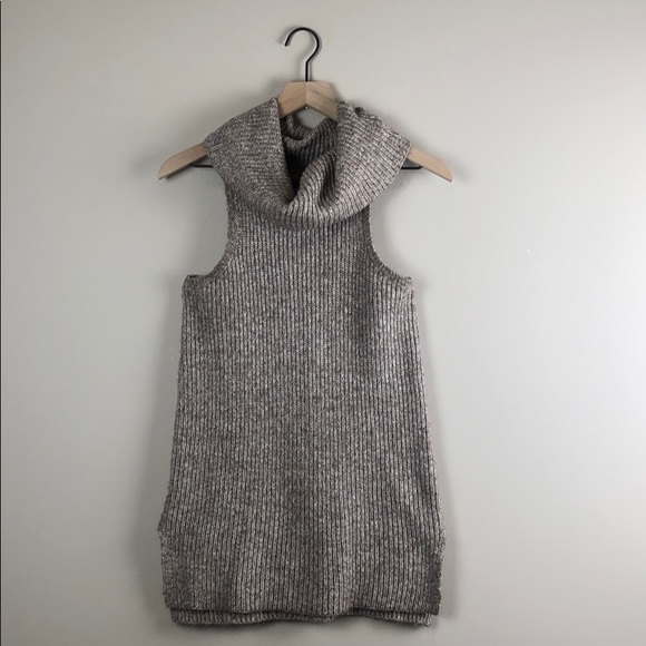 BKE Sweaters - BKE Red Cowl Neck Sleeveless Sweater (XS)